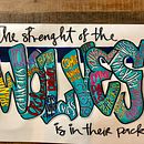 Mi Proyecto del curso: Lettering de gran formato . % Monica Bösch tarafından hazırlanan Harfler projesi - 06.24.2019