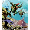 IDW Publishing Comics Covers. Comic e Ilustração tradicional projeto de Gabriel Rodríguez - 09.07.2019