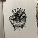 Otra...mano. Ilustração tradicional projeto de Jonathan Mejia - 23.06.2019