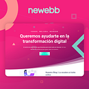 Newebb - Renovación digital . Un proyecto de Arquitectura digital, Br, ing e Identidad, Desarrollo Web, Diseño y Diseño Web de Borja Alday - 30.06.2019