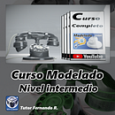 Curso completo de modelado 4 tutoriales. 3D projeto de Fernando Redondo - 04.07.2019