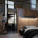 Hotel del vino / Argentina. Un proyecto de 3D, Arquitectura y Diseño de personajes 3D de Joseph Vitale - 05.07.2019