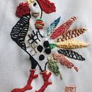 Mi Proyecto del curso: Técnicas de bordado: ilustrando con hilo y aguja. Arts, Crafts, and Embroider project by Rossana Rivas - 07.08.2019