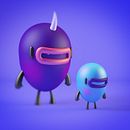 maskota y totem. Un projet de 3D de Alejandro Garrido Gavilán - 09.07.2019
