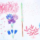 Minhas páginas de experiências gráficas do Curso Techniques to Unlock your Creativity course. Un proyecto de Ilustración tradicional, Bellas Artes, Pintura, Creatividad, Creatividad con niños y Sketchbook de Audrey Moreira Hojda - 13.07.2019