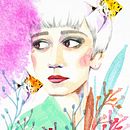 My project in Illustrated Portrait in Watercolour course. Retoque fotográfico, e Pintura em aquarela projeto de bonaramis_art - 14.07.2019