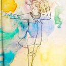 Acuarela. Ilustração tradicional, e Pintura em aquarela projeto de Mar Rodrigo - 15.07.2019