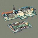 San Clemente al Laterano. 3D, Digital Illustration & Infographics project by Román García Mora - 12.14.2017