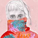 Mi Proyecto del curso: Retrato con lápiz, técnicas de color y Photoshop. Un projet de  de Gabriela Barretto - 15.07.2019