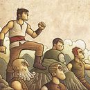 Tombatossals- álbum ilustrado. Un projet de Illustration jeunesse de Marc Bou - 17.07.2019