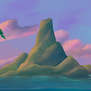 Epic Banana Quest Menú de inicio Ein Projekt aus dem Bereich Traditionelle Illustration von jethroalaniz - 17.07.2019
