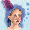 Mi Proyecto del curso: Retrato ilustrado en acuarela . Lukisan Cat Air proyek oleh Irene García - 07.18.2019