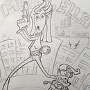 Mi Proyecto del curso: Introducción a la creación de personajes estilo cartoon. Un projet de Animation, Esquisse , B, e dessinée, Créativité, Dessin, Conception de personnages et Illustration traditionnelle de Petry Rey - 18.07.2019