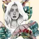 Mi Proyecto del curso: Retrato con lápiz, técnicas de color y Photoshop. Een project van  Beeldende kunst,  Schetsen, Tekening met potlood,  Artistieke tekening,  Portrettekening y Digitale illustratie van Larraitz Bikandi - 20.07.2019