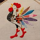 Mi Proyecto curso: Técnicas de Bordado: Ilustrando con hilo y aguja. Un projet de Broderie de Verónica Peña Vidal - 20.07.2019