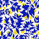 Estampado textil : Limoni blu . % Perrine Boyer tarafından hazırlanan  projesi - 07.23.2019