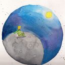 Mi Proyecto del curso: Introducción a la ilustración infantil. Interpretación del cuento "El Principito". . Ilustração infantil projeto de Cecilia Queuputripai - 25.07.2019