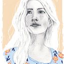 Mi Proyecto del curso: Retrato con lápiz, técnicas de color y Photoshop Ein Projekt aus dem Bereich Bildende Künste, Bleistiftzeichnung, Grafikdesign und Digitale Illustration von Andrea Lara - 29.07.2019