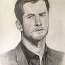Mi Proyecto del curso: Retrato realista con lápiz de grafito . Desen în creion, Desen de portret și Desen realist de daniottero95 - 08.02.2019