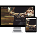 Diseño Web Barberia. Web Design, and Web Development project by Mike Gramage - 07.01.2019