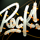 Mi Proyecto del curso: Lettering 3D: modelado y texturizado con Cinema 4D. Un projet de 3D, Design , Design graphique , et Lettering de Francisco Javier Rodriguez Canal - 01.08.2019