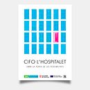 Cartel CIFO L'Hospitalet. Design, Design de cartaz, Design gráfico, Ilustração tradicional, Ilustração digital, Ilustração vetorial, e Marketing projeto de Mihaela Muntean - 20.07.2019