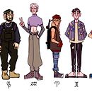 Mi Proyecto del curso: Introducción al diseño de personajes para animación y videojuegos. Un proyecto de Diseño de personajes de dos :) - 08.08.2019