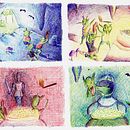 Mi Proyecto del curso: Introducción a la psicología del color: la narrativa cromática. Un progetto di Belle arti, Disegno, Disegno artistico e Illustrazione tradizionale di José Manuel Romero Santos - 11.08.2019