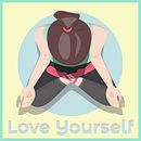Love yourself. Un progetto di Illustrazione digitale e Illustrazione vettoriale di Elena Vacas - 13.08.2019
