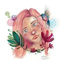 Mi Proyecto del curso: Retrato ilustrado en acuarela Ein Projekt aus dem Bereich Artistische Zeichnung, Porträtzeichnung und Aquarellmalerei von Estela López Castro - 13.08.2019