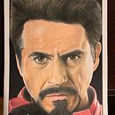 Mi Proyecto del curso:  Retrato realista Robert Downey Jr. Projekt z dziedziny Portret użytkownika Franco Maturana - 13.08.2019