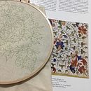 Grabado medieval. Un proyecto de Bordado de Natalia Prieto - 15.08.2019