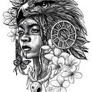 Mi Proyecto del curso: Diseño e ilustración digital de tatuajes con Procreate. Projekt z dziedziny Ilustracja c i frowa użytkownika Arturo Arriaga - 19.08.2019