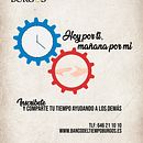 Prototipo de cartel para banco del tiempo. Un projet de Conception d'affiches , et Design graphique de Nadina Rivero - 10.12.2018