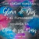 Galaxia/ Salmos 19:1. Ilustração tradicional projeto de Daniela Rod - 22.08.2019