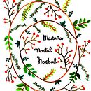 Mi Proyecto del curso: Técnicas aplicadas de ilustración en acuarela (Maraña mental herbal). Traditional illustration project by Silvia D. T. - 08.23.2019