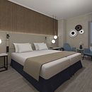Habitación de Hotel_Propuesta de reforma. Un projet de 3D, Design , Design d'intérieur, Infographie , et Modélisation 3D de Lorena García - 25.05.2017