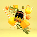 Mi Proyecto del curso: Diseño de sets en 3D para productos. Un proyecto de 3D, Animación 3D y Diseño gráfico de Jhonatan Mata - 27.08.2019