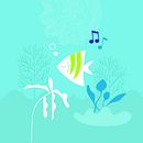 Poster personal fest music. Un proyecto de Dibujo, Diseño de carteles, Eventos, Ilustración tradicional e Ilustración digital de Carolina García Ávila - 20.05.2019