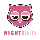 Imagotipo Night Birds. Un progetto di Design di loghi di Raquel Contreras Recio - 30.08.2019