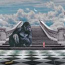 Mi Proyecto del curso: Gorila Vintage . Un progetto di Belle arti, Creatività e Graphic design di Eduardo Aburto González - 31.08.2019