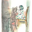 Cute kids illustrations . Un proyecto de Bellas Artes, Creatividad, Dibujo e Ilustración tradicional de Laura Bayo - 31.08.2019