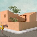 Mi Proyecto del curso: Representación gráfica de proyectos arquitectónicos. Projekt z dziedziny  Architektura, Design, Projektowanie postaci 3D i Projektowanie graficzne użytkownika Maria - 31.08.2019