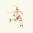 Roller Insano. Traditional illustration, Digital Illustration, and Vector Illustration project by Fran Marrero - 10.05.2019