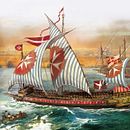 Ilustración barcos. Traditional illustration project by Ricardo Sánchez Rodríguez - 09.03.2019