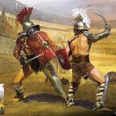 Romanos y gladiadores. Traditional illustration project by Ricardo Sánchez Rodríguez - 09.03.2019