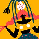 Tropical. Traditional illustration, Digital Illustration, and Children's Illustration project by Alejandra Ballesteros - 09.08.2019