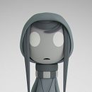 Lost girl del corto animado "Sometimes the Stars" . % Dani Saornil tarafından hazırlanan 3D projesi - 09.08.2019