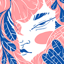 Ajena. Editorial Design, Traditional illustration, and Digital Illustration project by Denisse Beltrán - 09.09.2019
