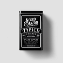 Negro Corazón. Br, ing & Identit project by Moisés Cordova - 09.09.2019